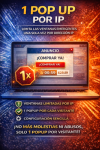1 Pop up por ip Anti-Bloqueo ()