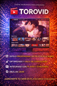Theme WordPress Torovid + Licencia Gratis ()
