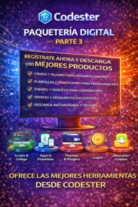 Paquete Codester Parte 3 Gratis ()