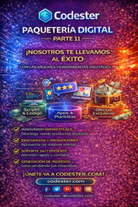 Paquete Codester Parte 11 Gratis ()