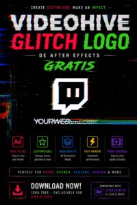 Glitch Logo Gratis ()