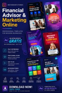 Financial Advisor & Marketing Online Instagram Stories Gratis ()
