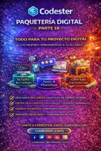 Paquete Codester Parte 18 Gratis ()