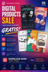 Digital Products Sale Instagram Stories Gratis ()